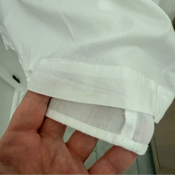 Crewcuts White sleeveless Dress with Colorful Embroidery NWOT - Picture 8 of 9